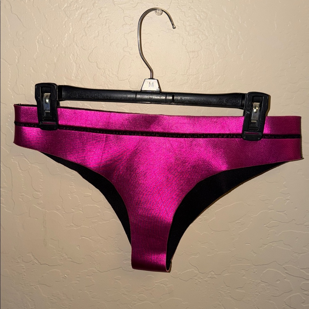 Pink and Black Bikini Bottom